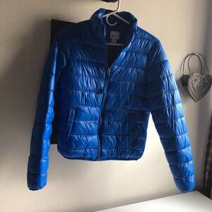 Puffer Jacket, Royal Blue, XS, New Without Tags